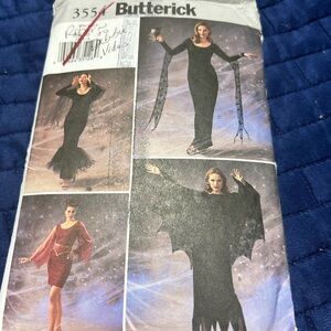 Butterick 3554 Pattern- Halloween, cosplay, theatre, skating and more